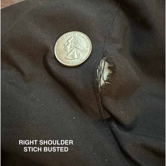 PRE-OWNED (BUT LIKE NEW) WOMENS LL BEAN SNOW JACKET GREY/BLACK LARGE - XL PETITE - Picture 6 of 15